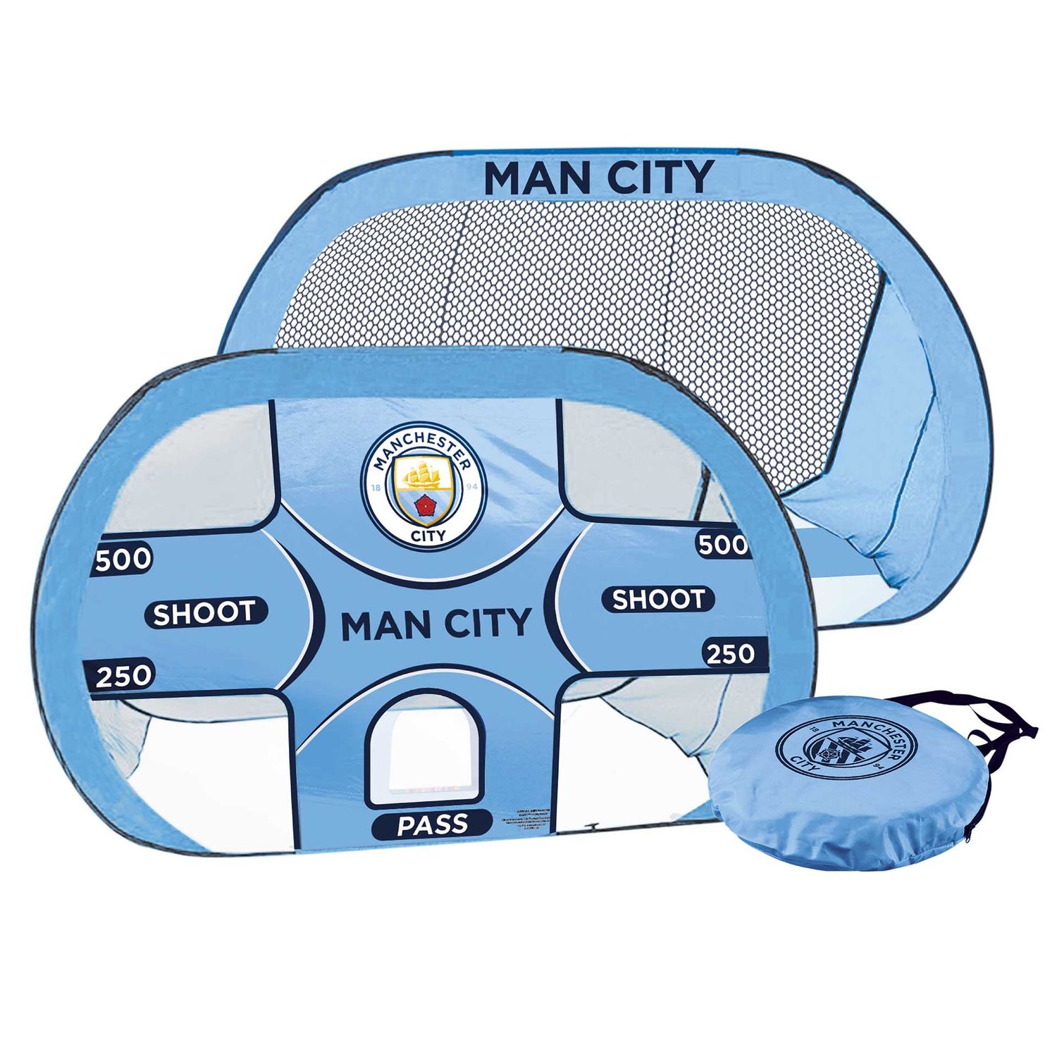 Man City 2-in-1 Pop Up Target Goal Man City 2-in-1 Pop Up Target Goal