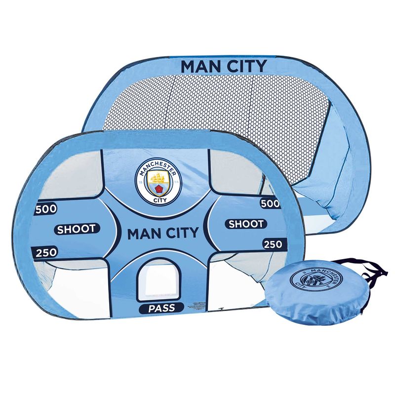 Man City 2-in-1 Pop Up Target Goal