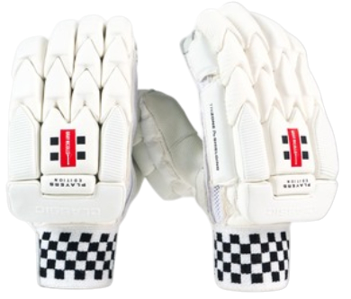Gray Nicolls Classic Cricket Gloves - Players Edition, White