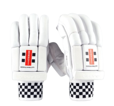 Gray Nicolls Classic Cricket Gloves - Ultimate 500, White