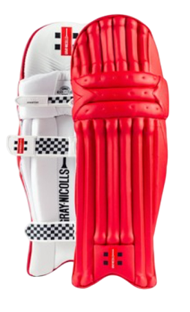 Gray Nicolls Classic Cricket Pads - Prestige, Red