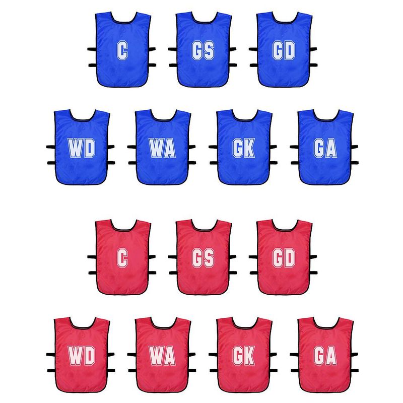 Precision Mesh Netball Training Bibs (Pack of 7)