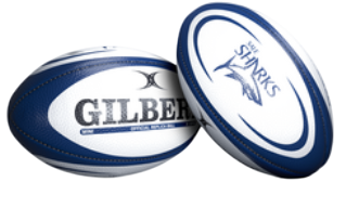 Sale Sharks Rugby Replica Mini Ball