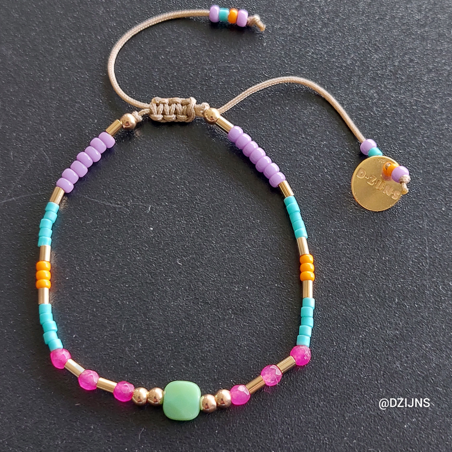 D-ZIJNS ARMBAND LENTE