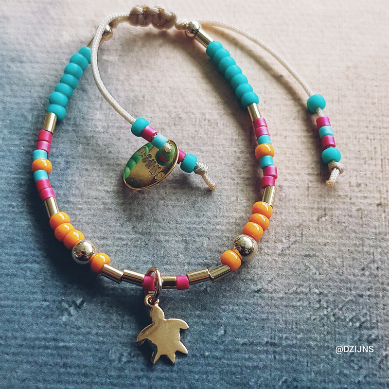 DZIJNS ARMBAND KIIDS SCHILDPAD