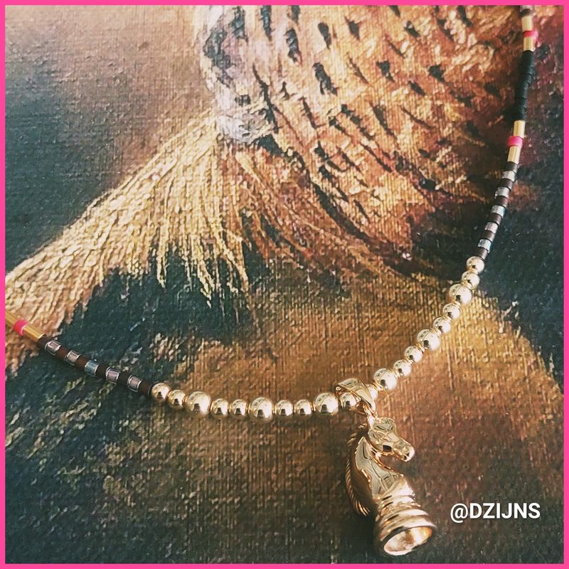 D-ZIJNS KETTING PAARD SCHAKEN