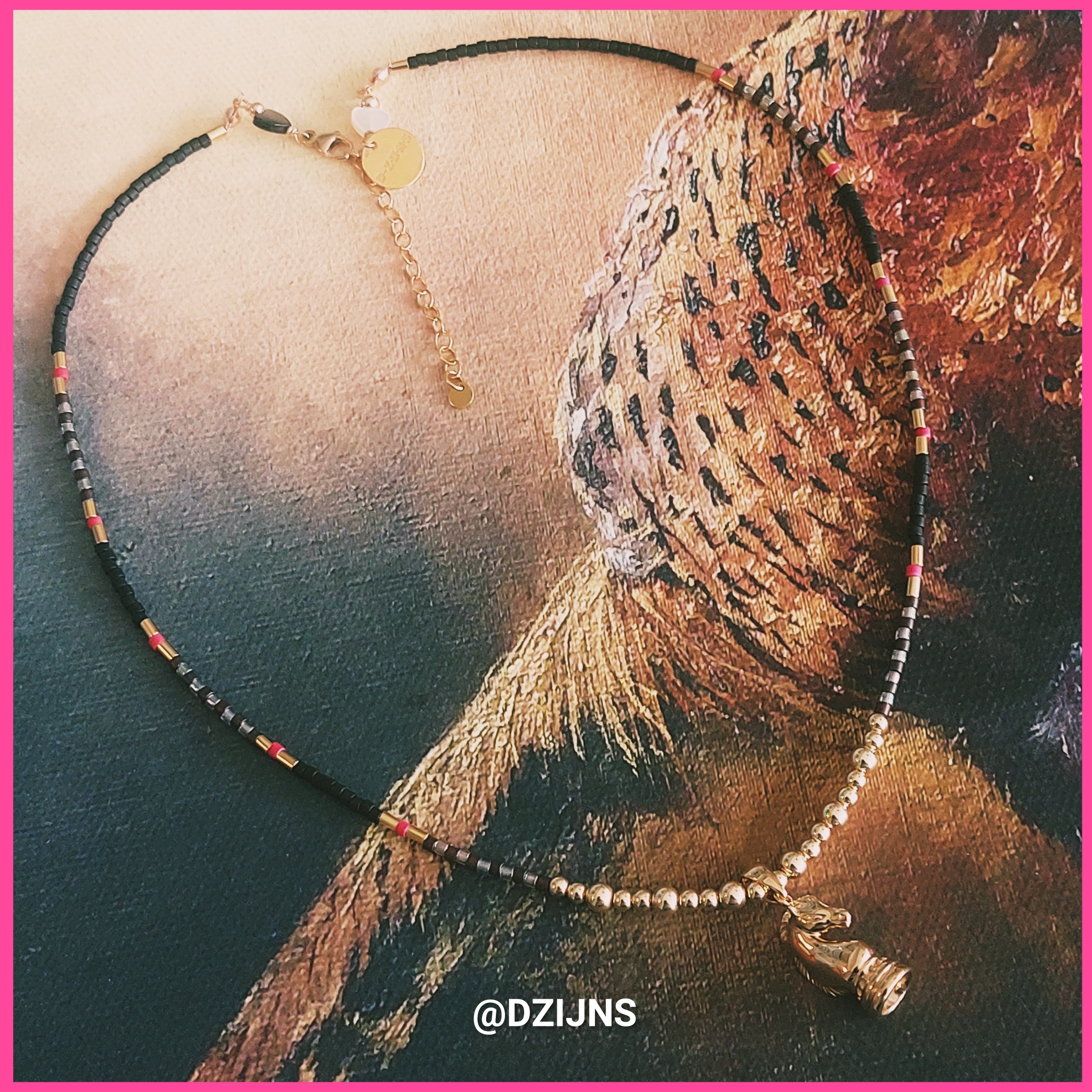 D-ZIJNS KETTING PAARD SCHAKEN