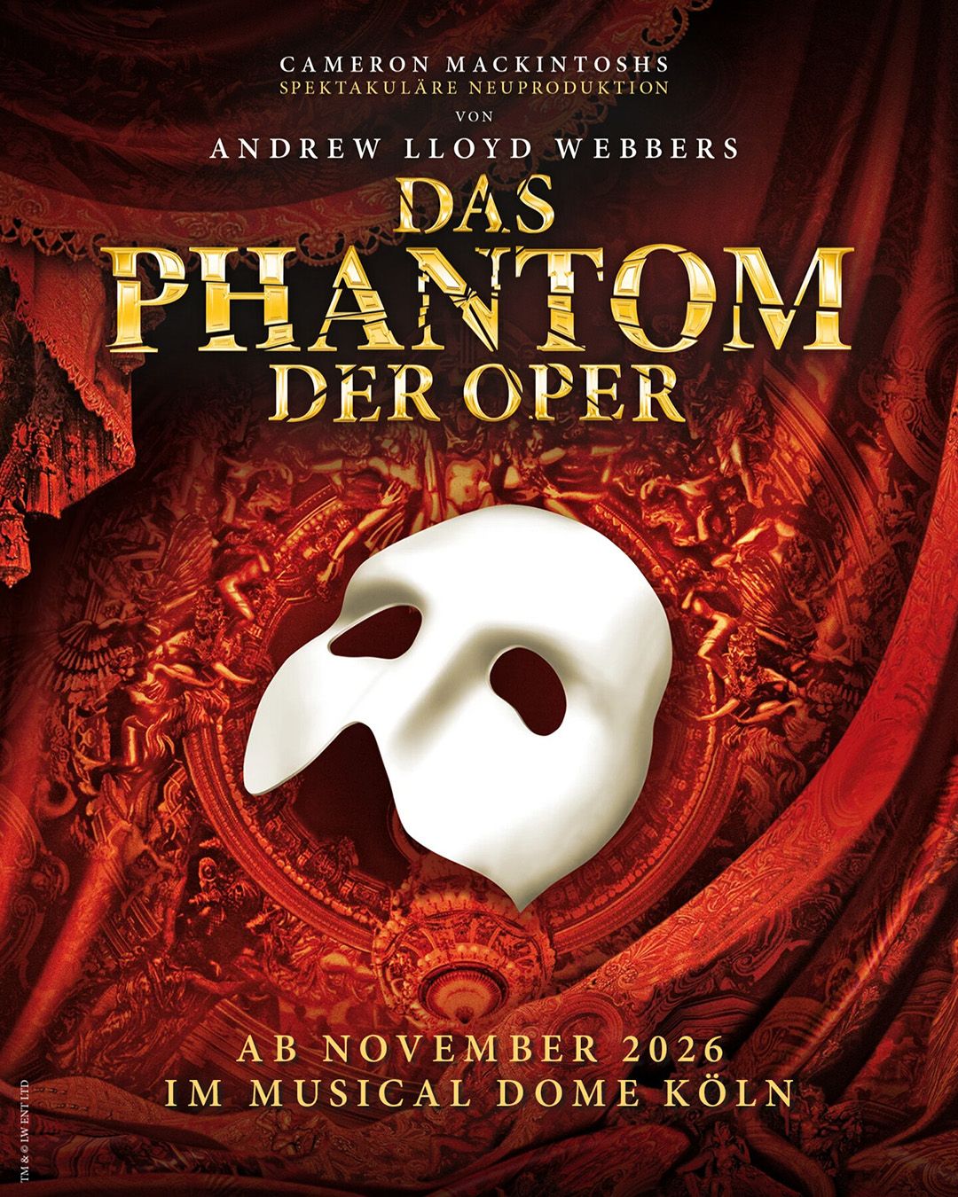 DAS PHANTOM DER OPER in Köln (12.12.2026)