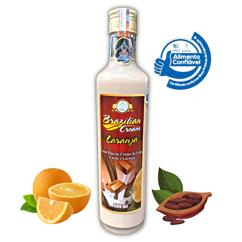 Brazilian Cream Laranja 500ml