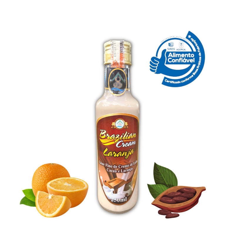 Brazilian Cream Laranja 250ml