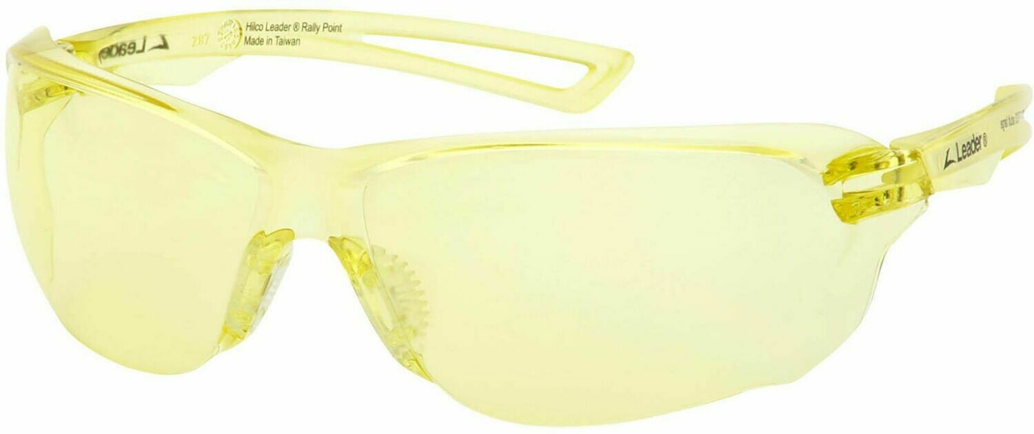 SPORT - RE1700 RALLY POINT - YELLOW AR LENS - CLEAR FRAME ASIAN FIT
