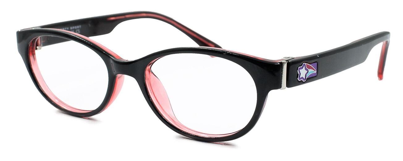 REC SPECS - Z8-Y60 SHINY BLACK TRANS PINK #224
