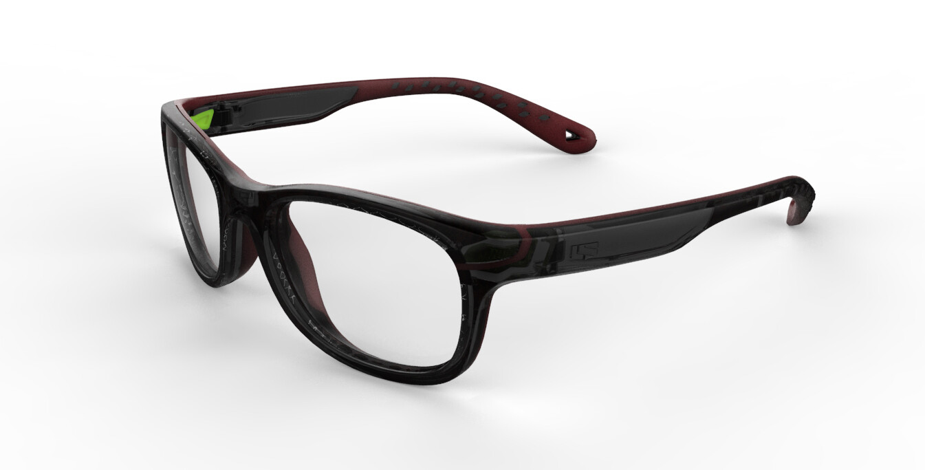 REC SPECS - Z8-Y20 CHARCOAL BURGUNDY #330