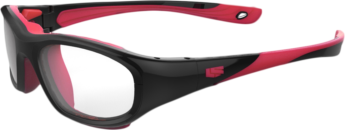REC SPECS - RS-40 SHINY BLACK RED #221