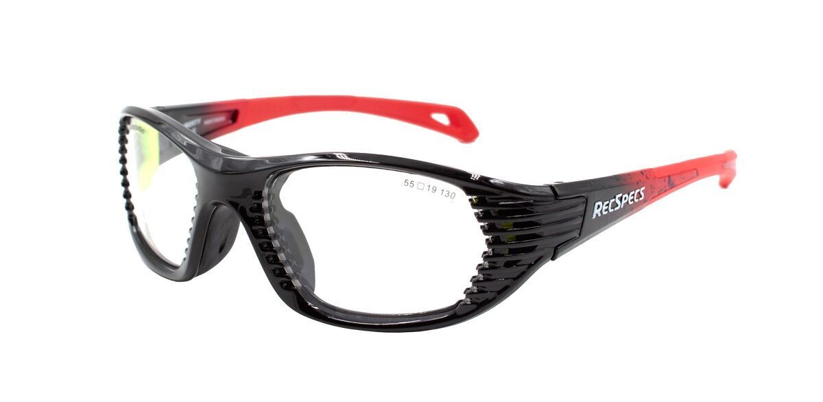 REC SPECS - MA-1 SHINY BLACK SPECKLED RED #265 REC SPECS - MA-1 SHINY BLACK SPECKLED RED #265