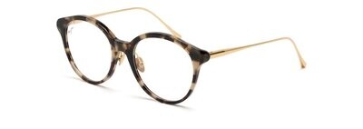 MAUI JIM - MJO 2222-01 TOKYO TORT WITH GOLD TEMPLES - ACETATE