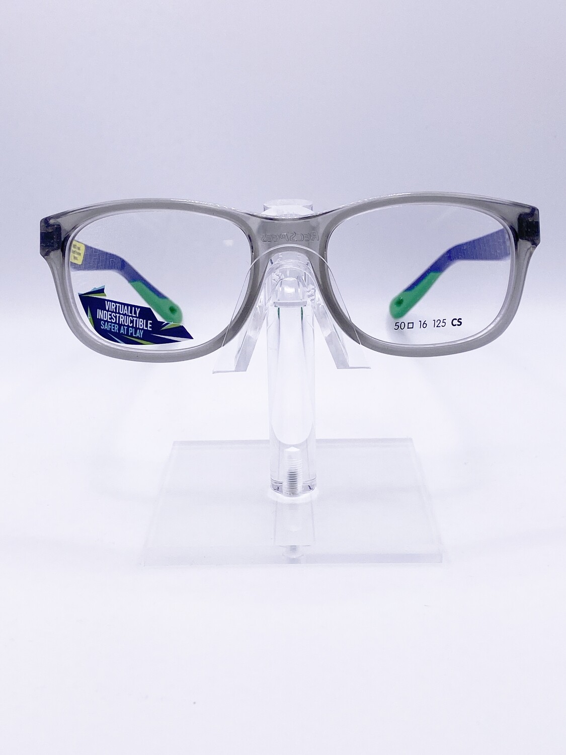 REC SPECS - RSA-2 #362 TRANSLUCENT LIGHT GRAY BLUE REC SPECS - RSA-2 #362 TRANSLUCENT LIGHT GRAY BLUE