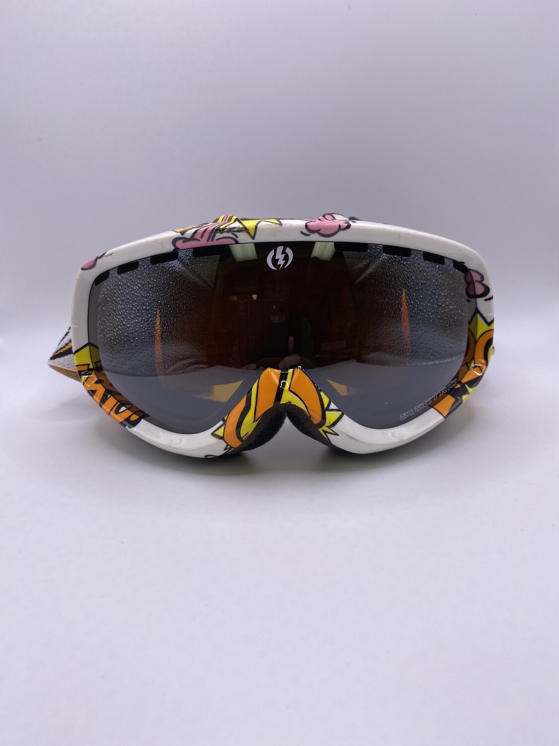 GOGGLES - ELECTRIC HERO - WHITE/AMBER LENS