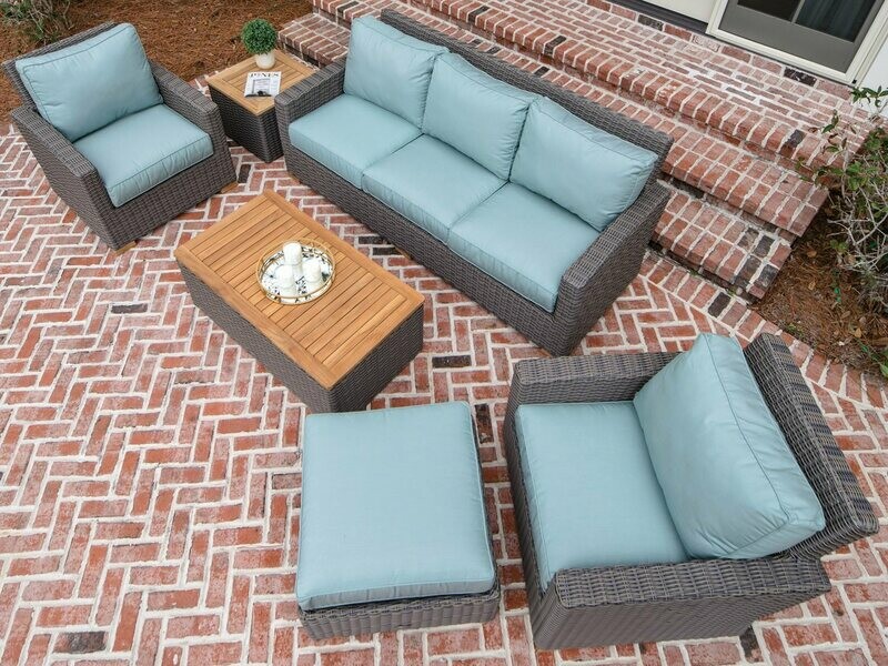 Royal Teak Collection Sanibel Wicker Lounge Set Royal Teak Collection Sanibel Wicker Lounge Set
