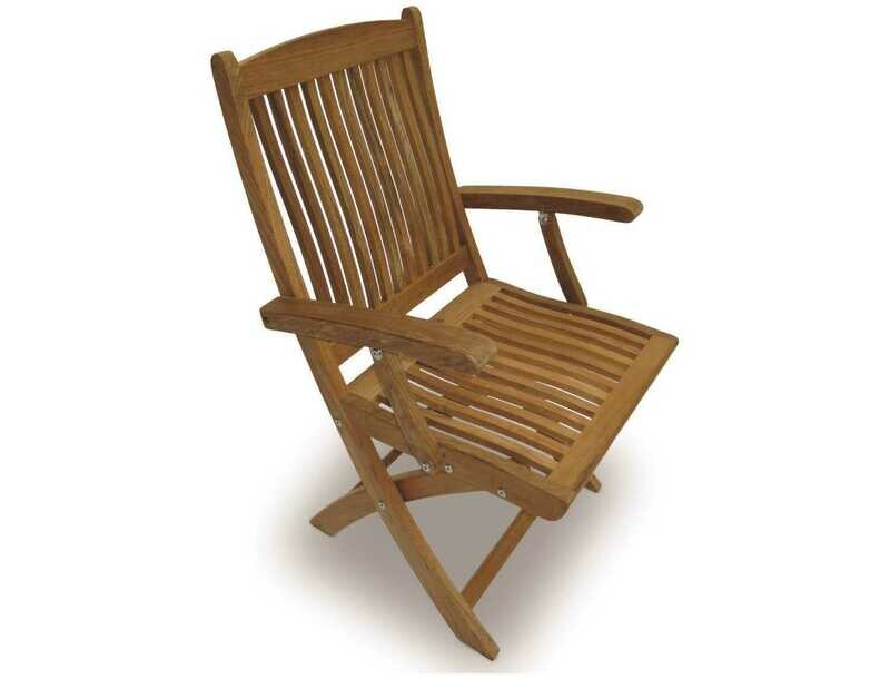 Royal Teak Collection Sailor Folding Dining Arm Chair Royal Teak Collection Sailor Folding Dining Arm Chair