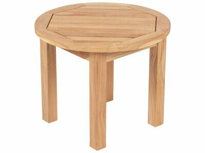 Royal Teak Collection 22'' Wide Round Side Table Round