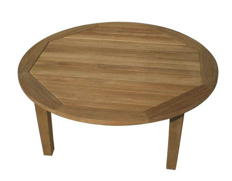 Royal Teak Collection Miami 42'' Wide Round Coffee Table Royal Teak Collection Miami 42'' Wide Round Coffee Table