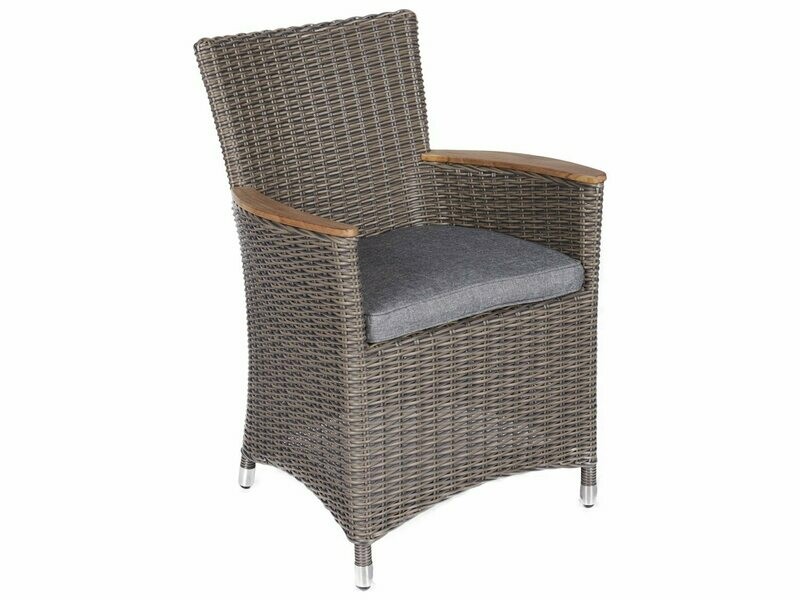 Royal Teak Collection Helena Chair Gray / Gray Cushion Royal Teak Collection Helena Chair Gray / Gray Cushion