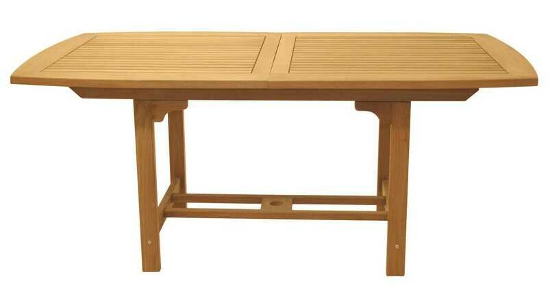 Royal Teak Collection Expansion 60''W x 35''D Rectangular Family Dining Table Royal Teak Collection Expansion 60''W x 35''D Rectangular Family Dining Table