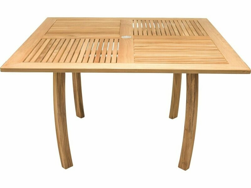 Royal Teak Collection Dolphin 50'' Square Table Royal Teak Collection Dolphin 50'' Square Table