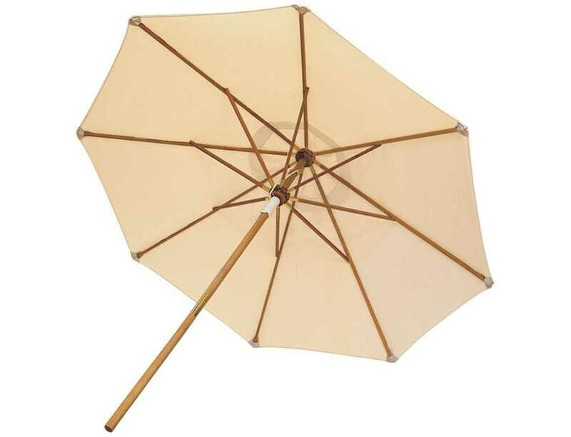 Royal Teak Collection Deluxe 10 Foot White Octagonal Manual Lift No Tilt Umbrella Royal Teak Collection Deluxe 10 Foot White Octagonal Manual Lift No Tilt Umbrella