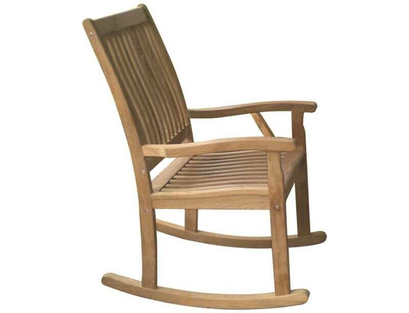 Royal Teak Collection Highback Rocking Lounge Chair Royal Teak Collection Highback Rocking Lounge Chair