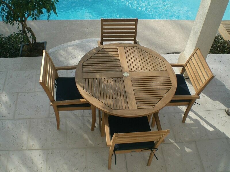 Royal Teak Collection Classic Dining Set Royal Teak Collection Classic Dining Set