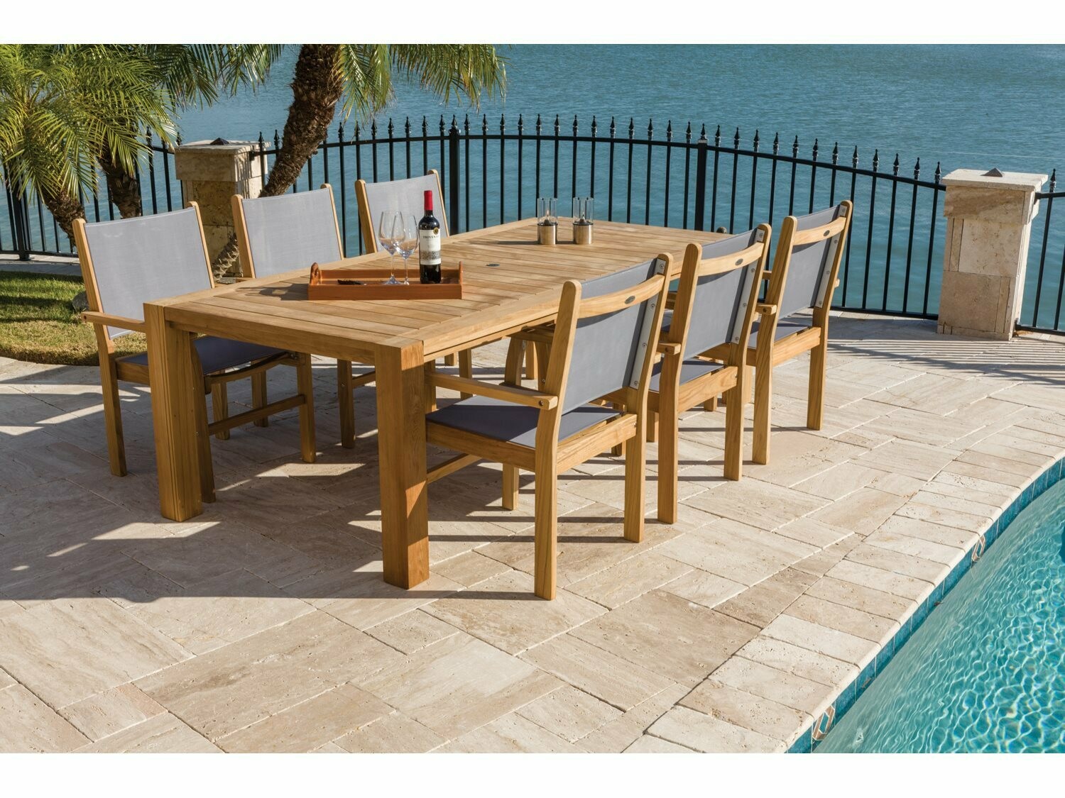 Royal Teak Collection Captiva Teak Dining Set