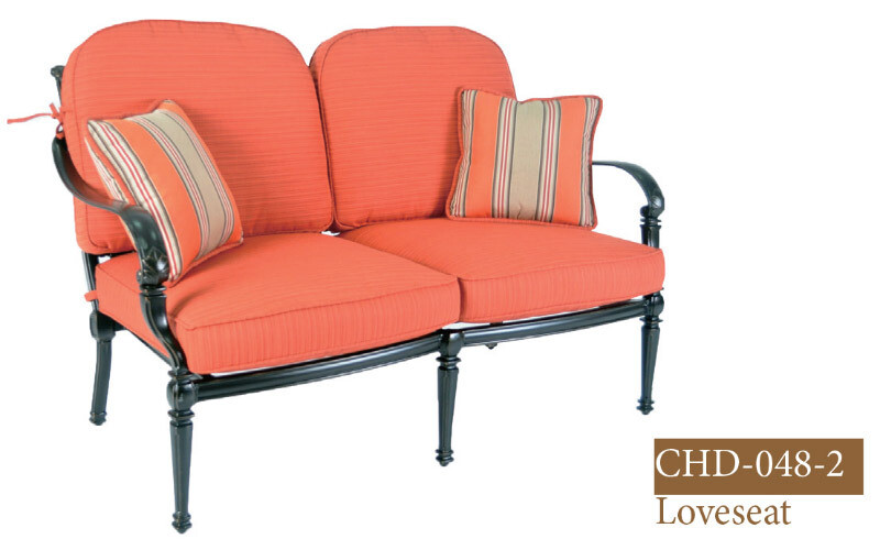 Messina Collection Fully Welded Deep Seating Loveseat Messina Collection Fully Welded Deep Seating Loveseat