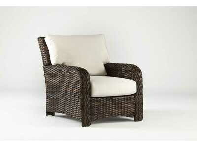 South Sea Rattan St Tropez Wicker Lounge Chair