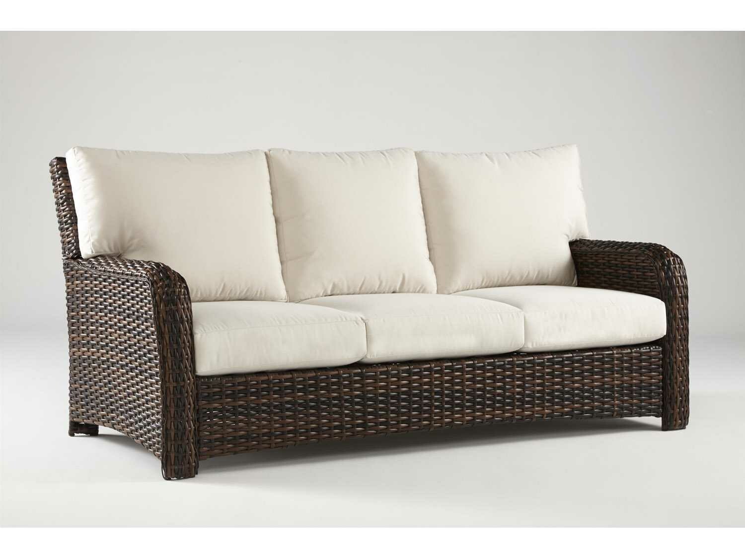 South Sea Rattan St Tropez Wicker Sofa