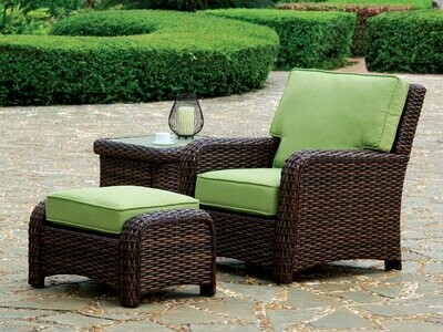 South Sea Rattan Saint Tropez Wicker Lounge Set