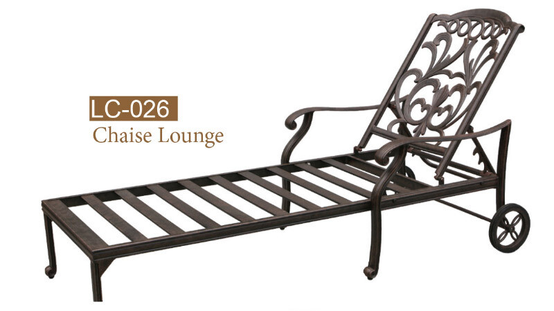 Valencia Collection Fully Welded Chaise Lounge Chair Valencia Collection Fully Welded Chaise Lounge Chair