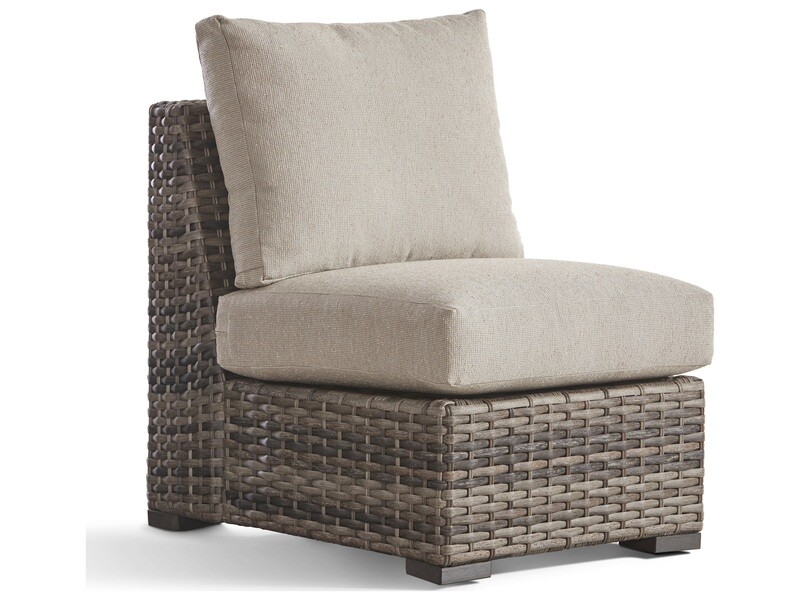 South Sea Rattan New Java Wicker Sandstone Modular Lounge Chair South Sea Rattan New Java Wicker Sandstone Modular Lounge Chair