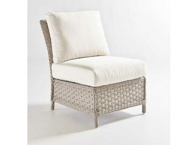 South Sea Rattan Mayfair Wicker Pebble Modular Lounge Chair South Sea Rattan Mayfair Wicker Pebble Modular Lounge Chair