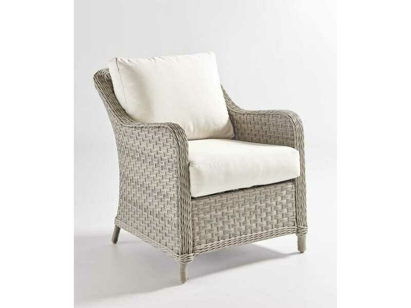 South Sea Rattan Mayfair Wicker Pebble Lounge Chair South Sea Rattan Mayfair Wicker Pebble Lounge Chair