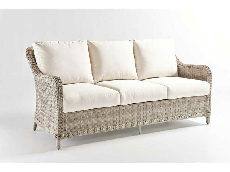 South Sea Rattan Mayfair Wicker Pebble Sofa South Sea Rattan Mayfair Wicker Pebble Sofa