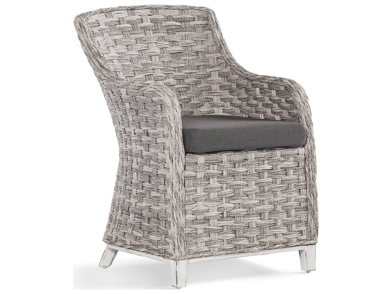 South Sea Rattan Grand Isle Wicker Dining Arm Chair South Sea Rattan Grand Isle Wicker Dining Arm Chair