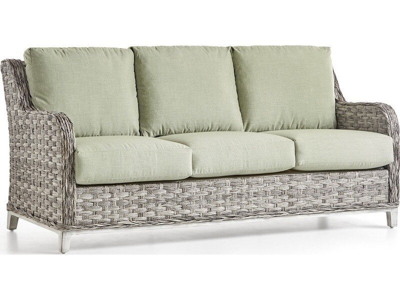 South Sea Rattan Grand Isle Wicker Sofa South Sea Rattan Grand Isle Wicker Sofa