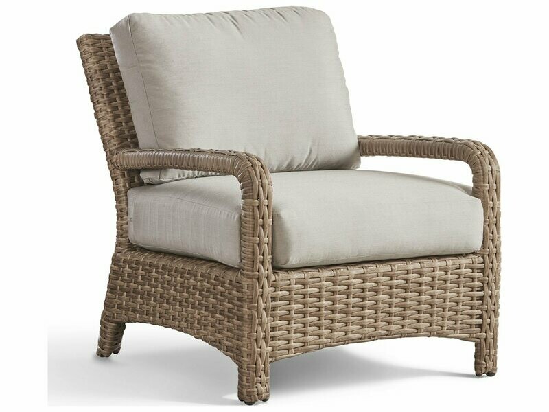 South Sea Rattan Caswell Wicker Mushroom Lounge Chair South Sea Rattan Caswell Wicker Mushroom Lounge Chair