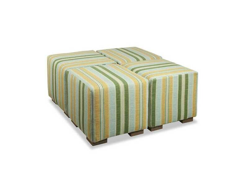 South Sea Rattan Small Square Coffee Ottoman South Sea Rattan Small Square Coffee Ottoman