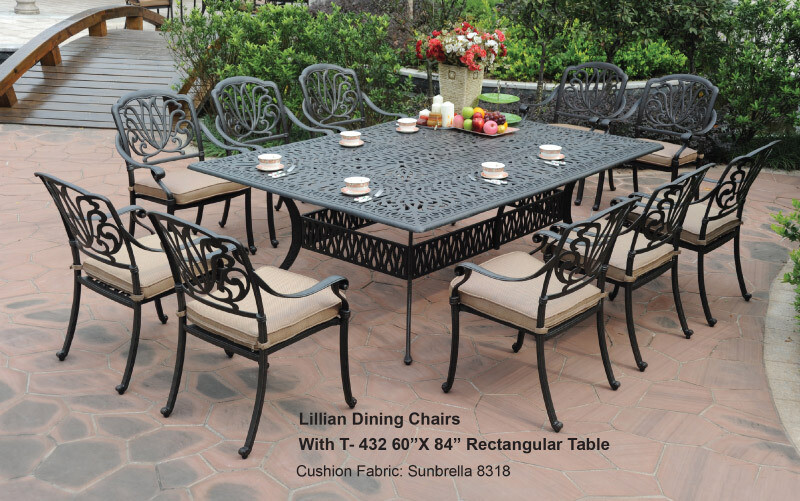 Lilian Collection 11pc Rectangular Dining Set Lilian Collection 11pc Rectangular Dining Set