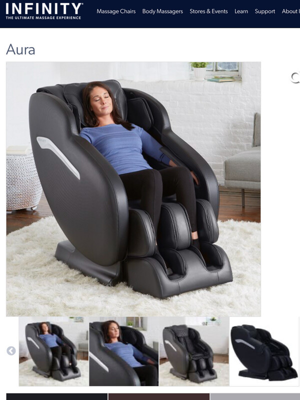Infinity message chair
