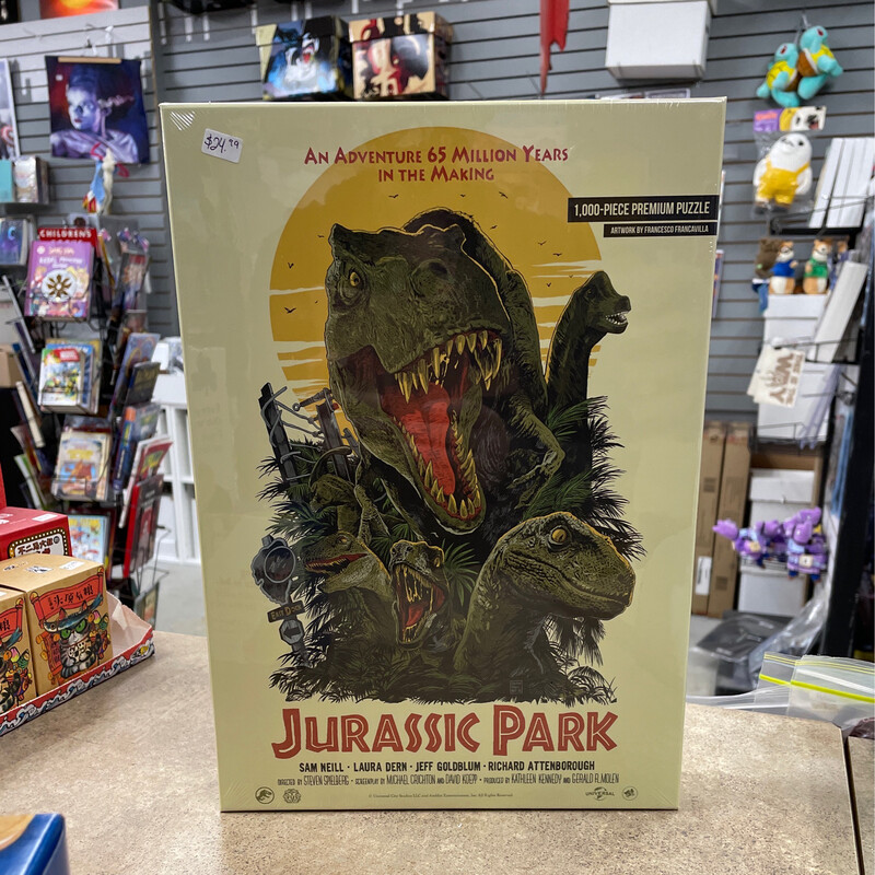 Jurassic Park 1,000 Piece Puzzle
