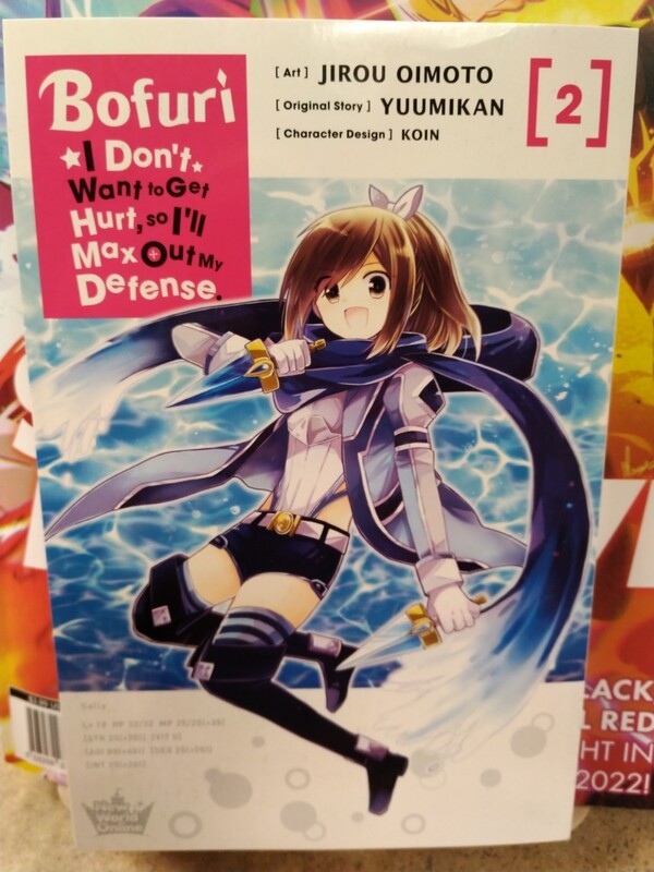 Bofuri- Don&#39;t wannt to get hurt, so I&#39;ll max out my defense. vol 2